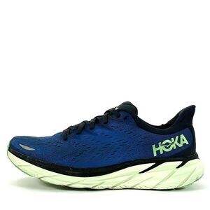 HOKA One One Clifton 8 Mens 8.5D Dark Blue Road Running Shoes | 1119393 DBOS